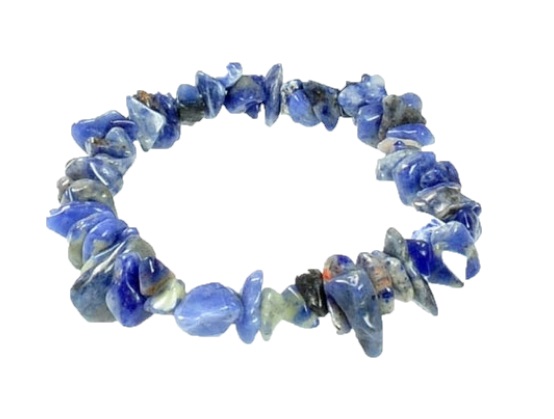Sodalite bracelet chips